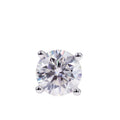Tianyu Gems Custom Jewelry4k 18k Solid Gold Vvs White Moissanite Diamond Stud Earrings for Women