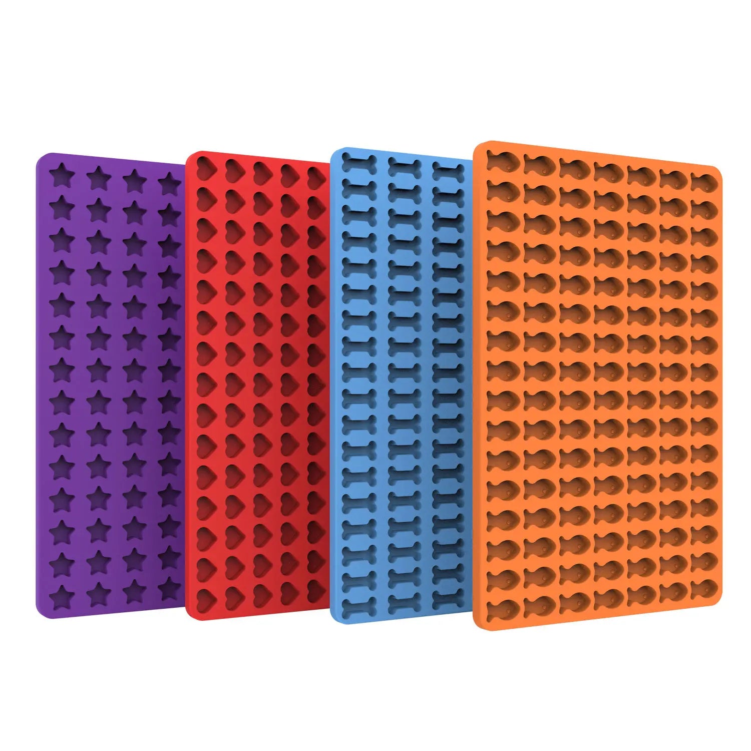 Early Riser Mini Cavity Silicone Mold Dog Treats Pan for Cookies Pet Treats Baking Mat Small Dot Cake Decoration Mould