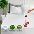 Waterproof Quiet Mattress Protector Bed Fitted Bed Mattress Cover Soft Washable Breathable Fitted Bed Sheet