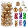 Hot Sale Christmas Ball Ornaments for Christmas Tree Balls for Xmas Home Decoration DIY Handcraft Balls Multi-colors 6CM 30Pcs