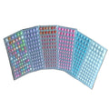 Self-Adhesive Pearls Stick on Face Pearls Sticker Sheets Pearls for Crafts