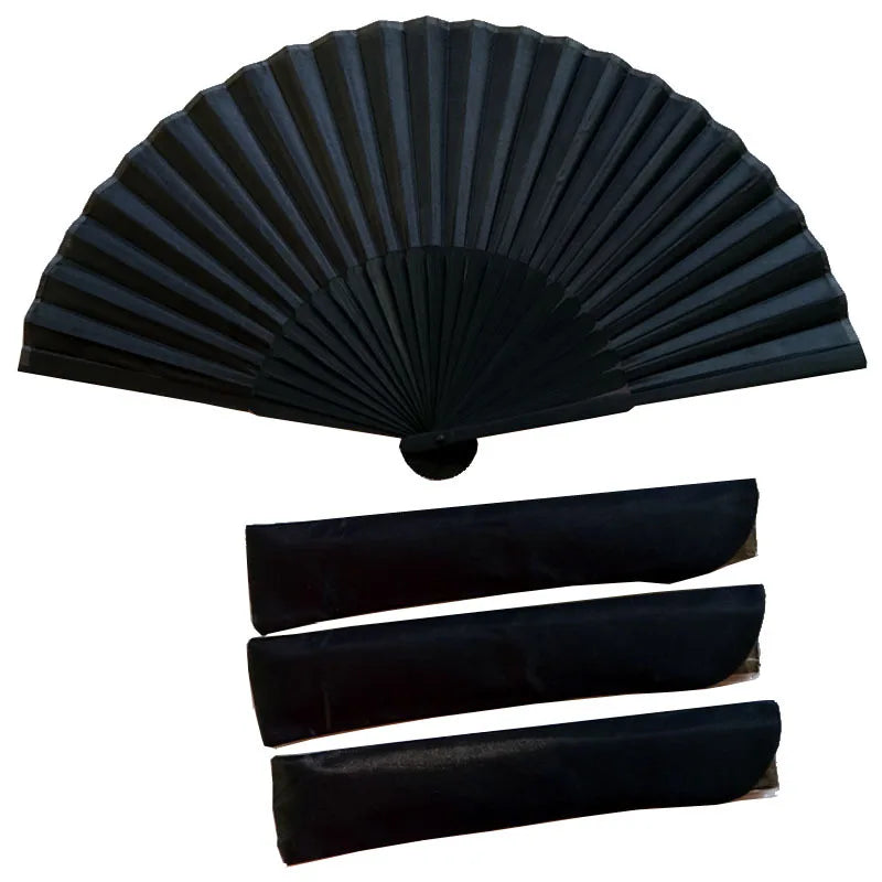 [I AM YOUR FANS]In Stock Quickly Delivery Bamboo Foldable Hand Fan