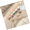 DAIHE New Arrival 18k Gold Chain Fashion Jewelry Popular Gradient Colors Butterfly Friend Couple Necklace for Gifts