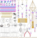 DIY Sun Catcher Kit with 200pcs Air Frame Crystals Rainbow Maker Materials for Creative Suncatcher Designs