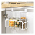 New Design Kitchen Cabinet Door Hanger Basket Storage Organizer Under Cabinet Door Hanging Basket