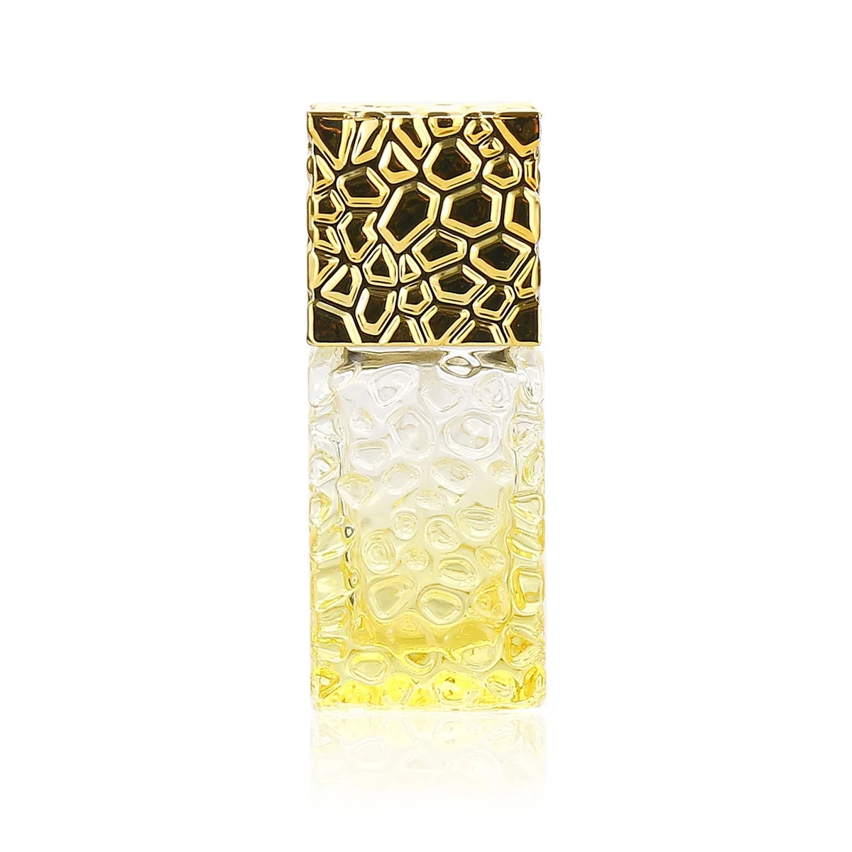 27ml Portable Gold Glass Perfume Spray Bottle Stylish Glass Bottles Upgrade to Glass Squeeze Bottle Replacement