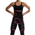 Neoprene Waist Trainer 3 in 1 Siamese Hip Lifting Thigh Trimmer Waistband Shapewear Sports Belly Fat