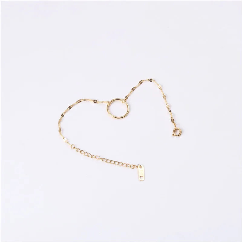 Fenny Wholesale Waterproof&Tarnish Free Simple Designer Big Ring Bracelet Stylish for Women Stainless Steel Jewelry Wholesale