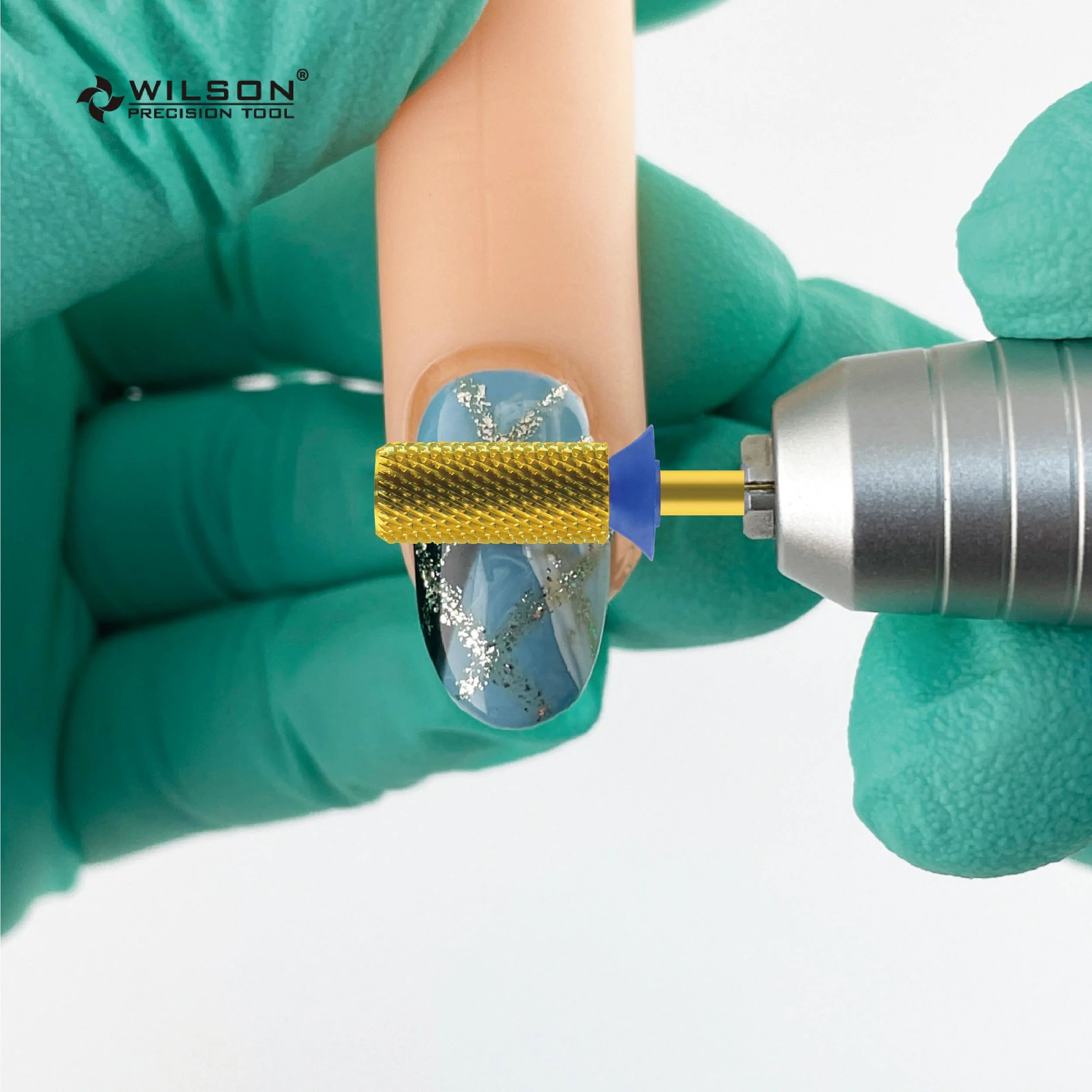 Small Barrel Bit (Chamfer) Safety Tungsten Carbide Nail Drill Bit for Manicure Nail Drill