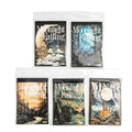 30pcs/pack Let the Moon Land Series Material Book Handbook Material Decorative Collage Bottoming Stickers Note-taking DIY