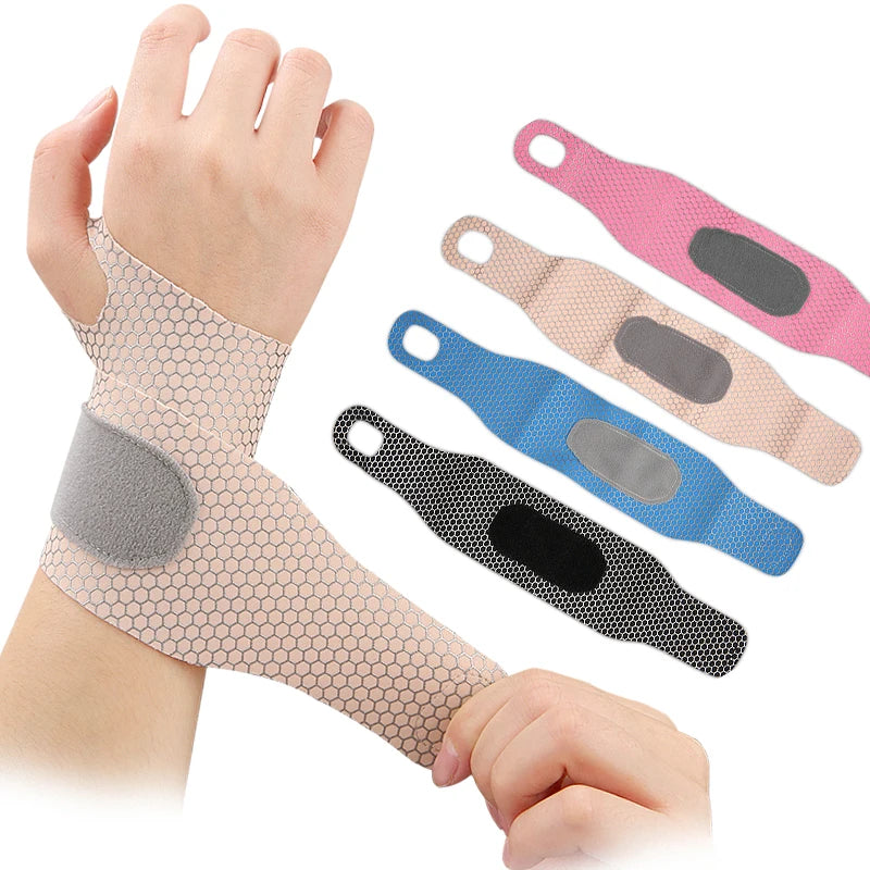 Adjustable Wrist Support Brace for Pain Relief and Injury Recovery Compression Wrap for Sports Gym and Daily Wrist Protection