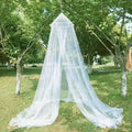 Ready-Stock White Pink Black Blue Four-color Single & Queen Size Mosquito Net for Babies Bed Nets Mosquito Net Double Bed