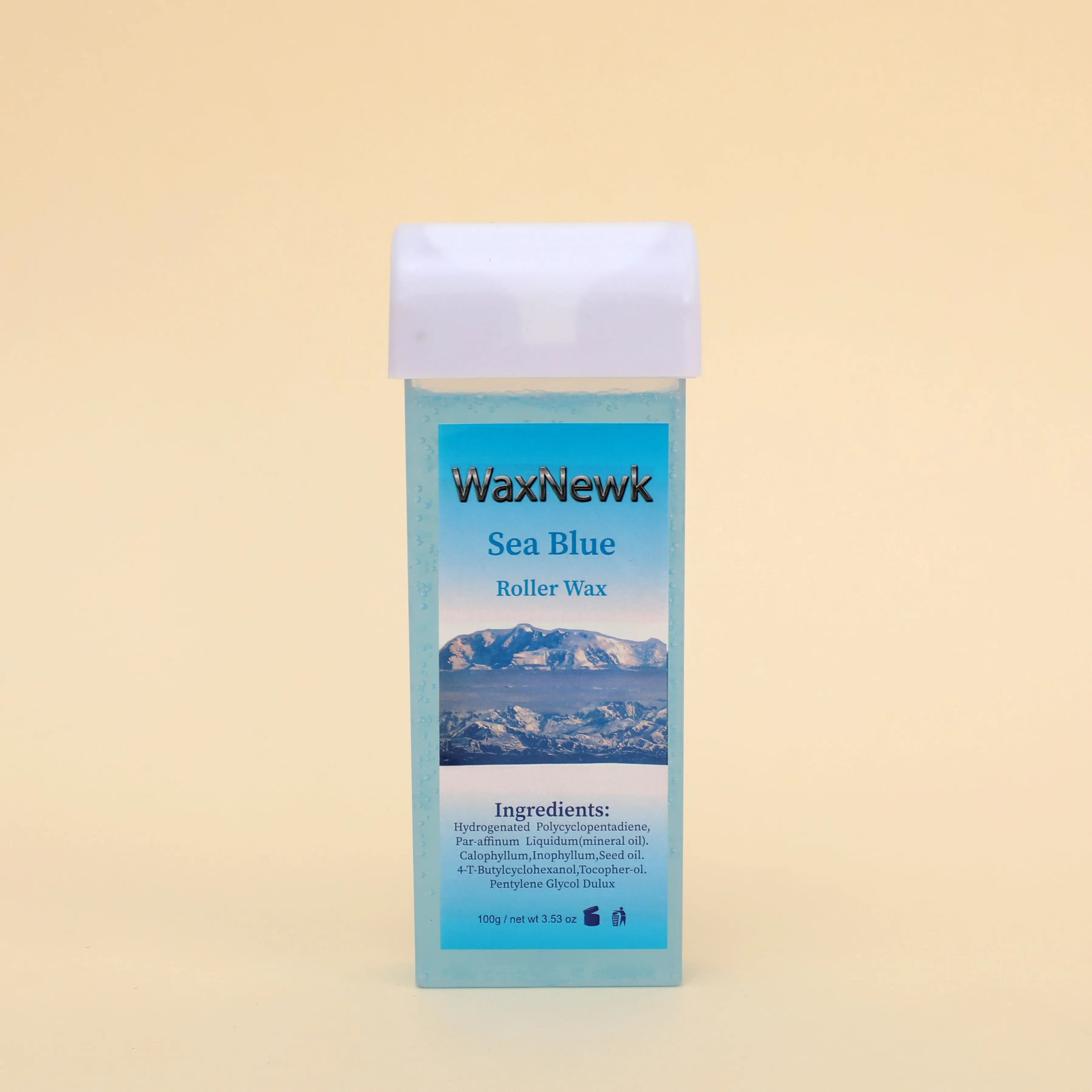 WaxNewK Wax Dropshiping Portable 100g Roll on Wax Heated Rosin Free Cartridge Beeswax Warm Sapphire Copper Wax