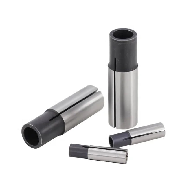 LISCA 1pc CNC End Mill Engraving Bit Transfer Adapter Chuck Lathe Tool CNC Machine Accessories 6/6.35/12.7mm to 1/8'' 4mm 6mm MegaBDM
