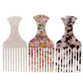 MiDairy 4mm  Curly Hair Brush Afro Comb Salon Hairdressing Styling Long Tooth Styling Pick Styling Comb Combs for Women