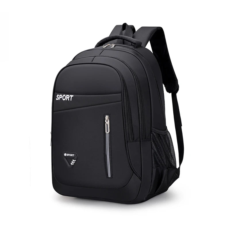 Custom LOGO Design Men 15.6 Backpack Black Large Outdoor Travel Business Mochila Laptop Waterproof School Backpack College Bag