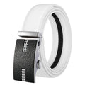 Men's Automatic Buckle Belts Split Leather Belt for Men Ratchet Belts OEM LQbelt Factory Custom Logo