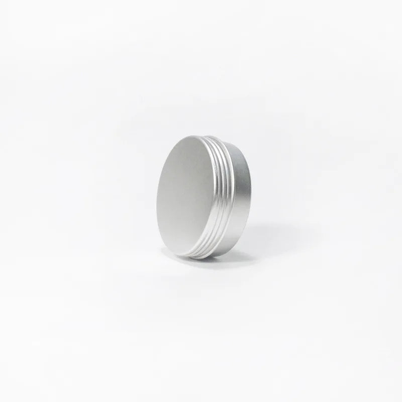 High Quality 25ml Aluminium Jar Aluminum Candle Jars  Flat Aluminium Tin Round Cosmetic Tin
