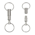 Wholesale Customize Logo Mini Tiny Quick Release Detachable Keychain