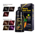 China MEIDU Brand Dye Black Magic Hair Color Shampoo