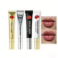Long-lasting Lip Fuller 20ml Silver Squeeze Tube Instant Lip Plumper Private Label