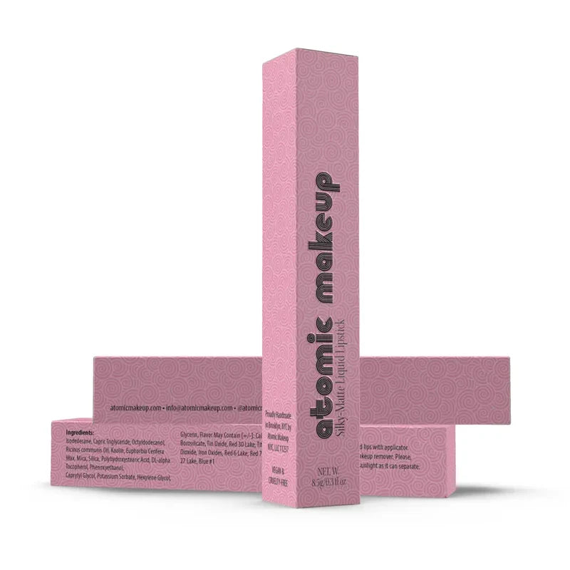 Private Label Custom Cosmetics Lip Gloss Tube Set Soap Packaging Luxury Rectangle White Gift Box Sponge Lined Recycled
