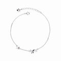 Good Quality Accessories Women Jewelry Bracelet Fashion Diamond Cubic Zirconia Double Butterfly Charm Bracelets