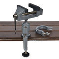 Mini Universal Table Vise Aluminum Alloy Small Swivel Bench Vise Home DIY Flat Table Clamp Electric Drill Tools Fixed Bracket