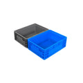 Recyclable Solid Style Stackable Plastic Crate Storage Boxes Bins Efficient Storage Solution
