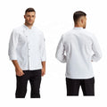 240gsm T/C 80/20 Chef Uniform Top Jacket With logo Customized Modern Restaurant Uniforms