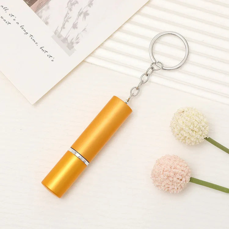 Hot Sale Sprayer 5ml Perfume Bottle Key Ring Travel Size Mini Fine Mist Water Spray Bottles Leakproof Bottle Holder Keychain