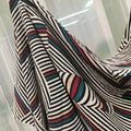 100% Polyester Crepe Print Chiffon Fabric New Fashion Crinkle Satin Chiffon for Women's Dress Clothes for Garments and Girls