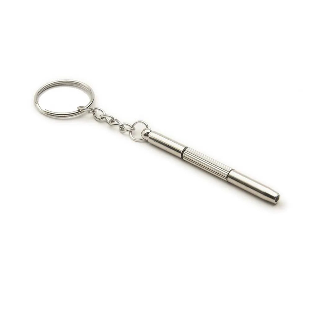 Multi-functional Mini Keychain Screwdriver with Phillips and Torx Heads for DIY Watch Mobile Glasses Repair-OEM Customizable MegaBDM