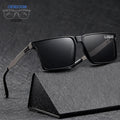 Men's New Fashion Sunglasses Custom Logo Hot Selling Outdoor Sun Protection with Polarized Tac Lenses Metal Glasses