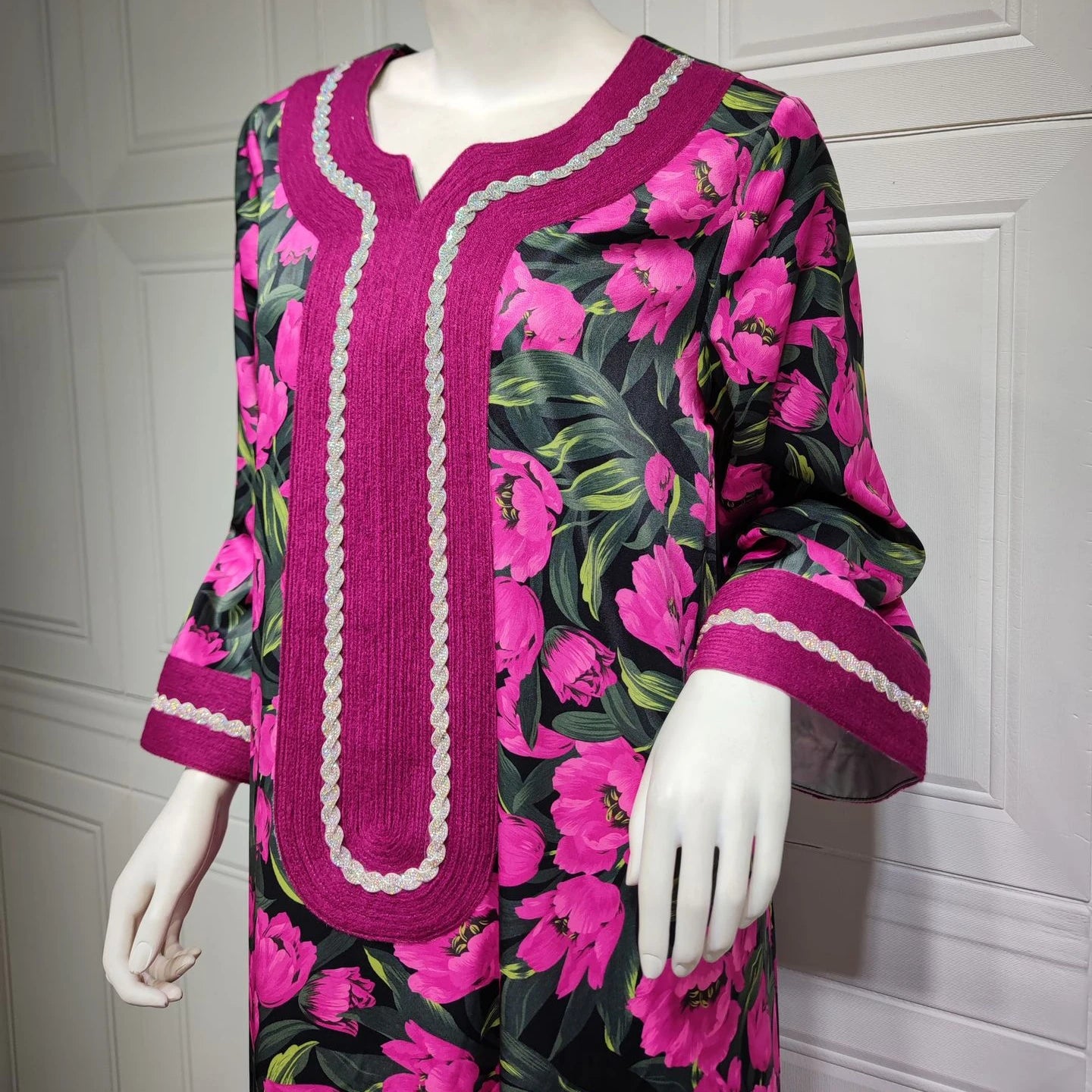 Open Abaya 2023 Maxi Jalabiya  Turkey Djellaba Muslim Fashion Hijab Dress  Pakistani Abaya