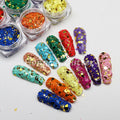 Bulk Polyester Glitter Wholesale Solvent-resistant Chunky Mixed Glitter for Tumbler Resin Crafts