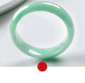 Green Jadeite Jade Bracelet Classic Shape Natural Gemstone Jadeite Bracelet Jade Round Fashion Bracelet JADE Bangles