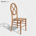 High-Quality Stackable Phoenix Chair Durable Wood for Outdoor Weddings Dining and Events