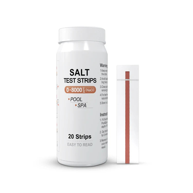 Pool and Spa test Strips Slat Water test Kit Salt test Strips Cl2