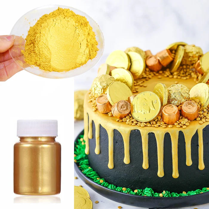 Colours Edible Glitter Pump Spray E171 Free Edible Luster Dust for Cakes Cocktail Drinks