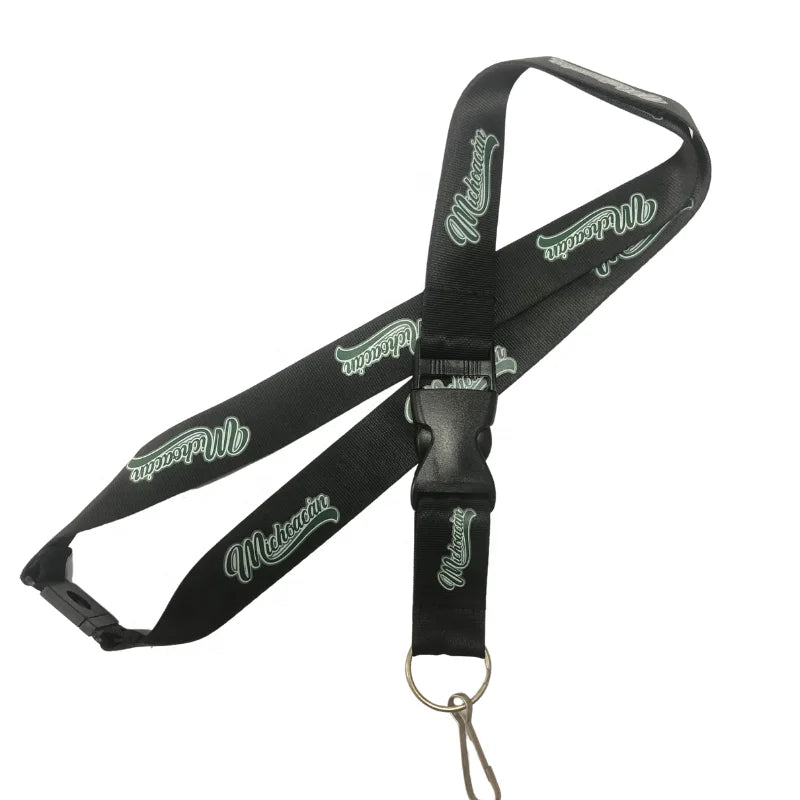 Factory Wholesale Extender Wind Rope Adjustable Safety Buckle Face Masking Lanyard Nylon Neck Strap Lanyard
