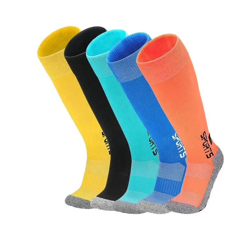 Wholesale Professional Mid Sleeve Elite Football Team Socks Youth Men Long Anti-slip Soccer Grip Socks