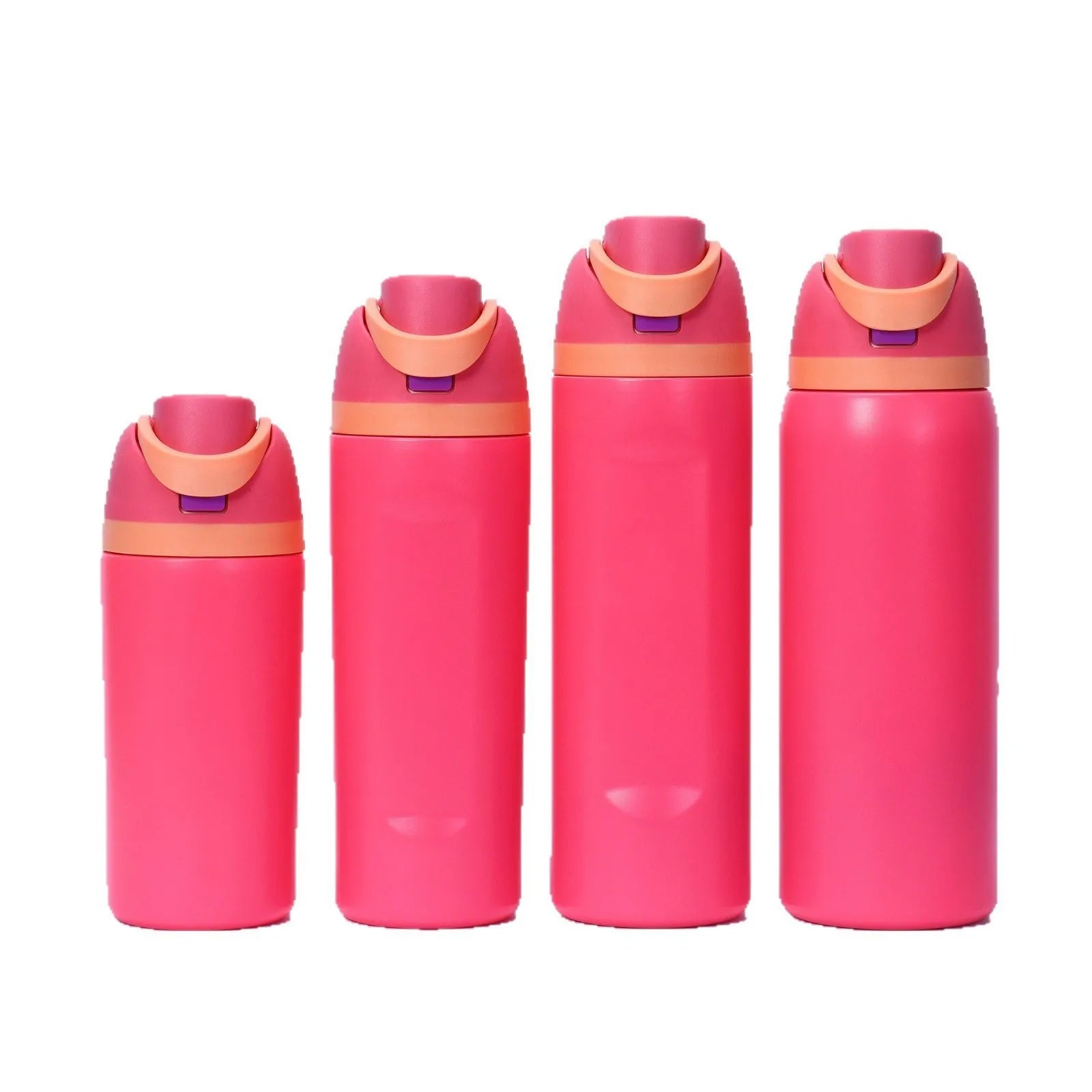 32oz 24oz Metal Travel Sports Bottles Insulated Stainless Steel Double Wall Vacuum Flask With Straw