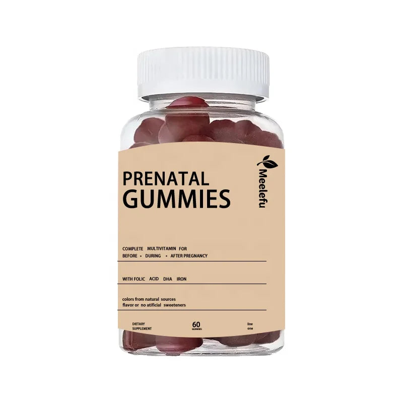 Private Label Fertility Gummies Supplements Prenatal Vitamin Prenatal Multivitamins Gummies to Support Conceptio Fertility Gummy