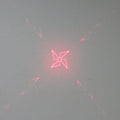 Pinwheel Laser Light DOE Grating Lens 650nm 100mw Red Laser Adjustable Focal for Machine Vision