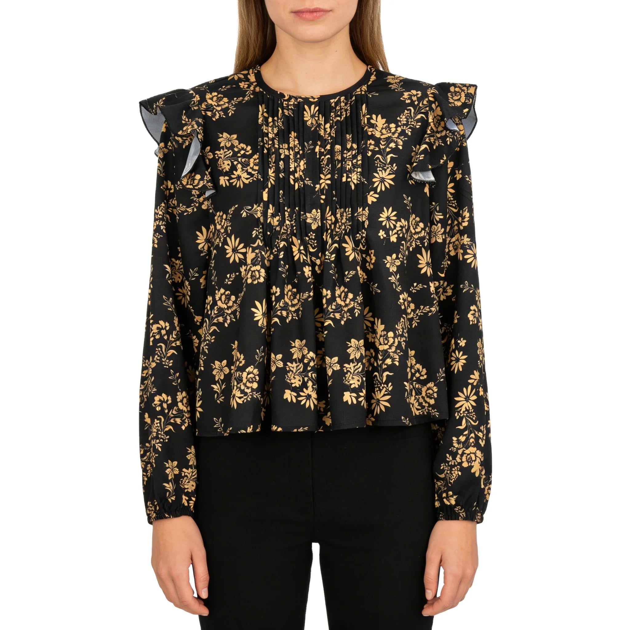 Printing Casual Pattern Blouse Design China Wholesale Blouse Adult Blouse