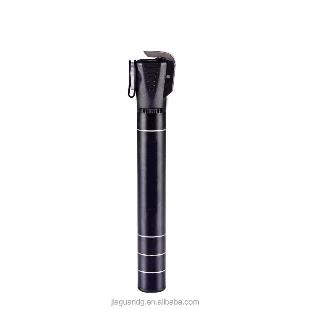 Portable Mini Double-Action Bicycle Pump with Presta & Schrader Valve Adapter Excellent Capabilities Aluminium Hand Pump