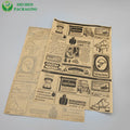 Custom Printed Greaseproof Coated Burger Paper Single-Sided Food Wrapping Paper Food Grade From Trusted Suppliers