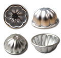 7 ~ 9cm Floret Cake Jelly Mold Mousse Pastry Baking Utensil Semi Round Cheese Aluminum Anodizing