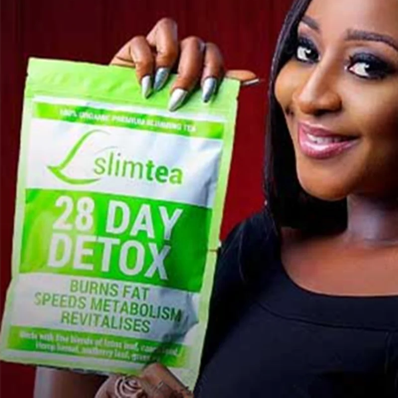 Detox 28 Days Slim Green Tea Pure Natural No Added Green Belly Bags ThÃ© Minceur Perte De Poids Winstown Fit Slim Flat Tummy Tea